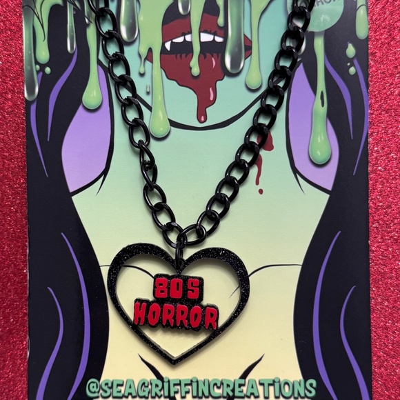 80s Horror Necklace - Picture 3 of 6